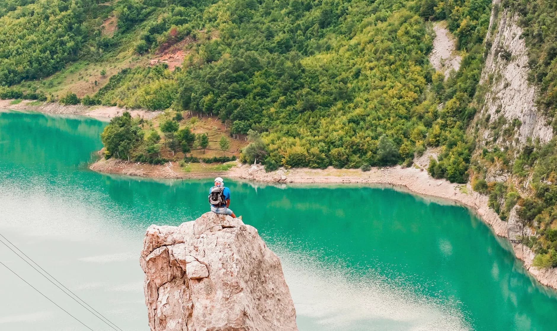 Lac de Bovilla : accès depuis Tirana et randonnée à Gamti